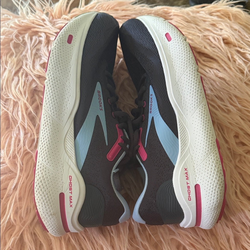 Brooks Ghost Max  navy Running Sneakers - Picture 3 of 12